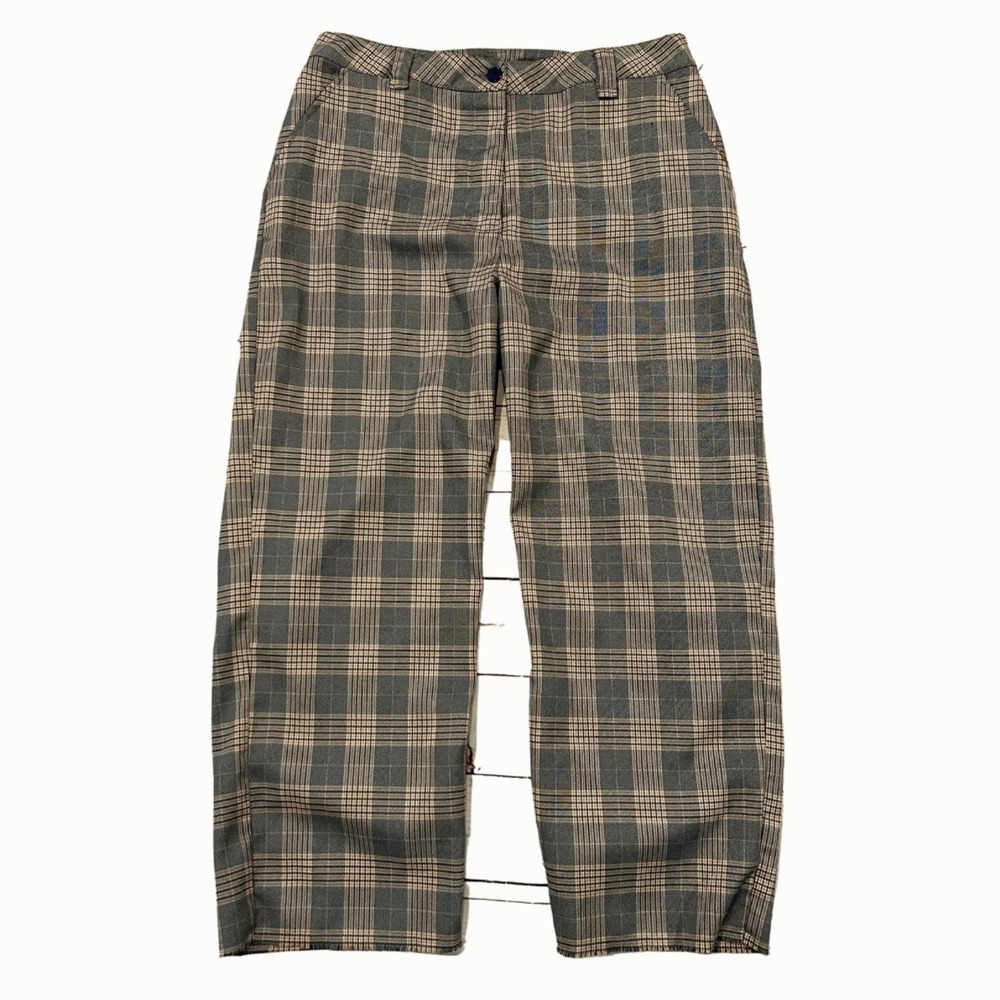 ASOS academia Plaid Casual Pants Size 10